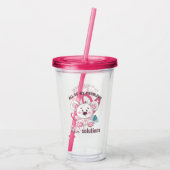 私のすべての人 |かわいい肯定 |ホッキョクグマ アクリルタンブラー (裏面)