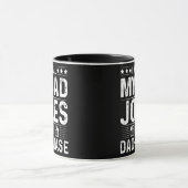 私のすべての保パパがベースデータベースのパパでジョーク マグカップ (中央)