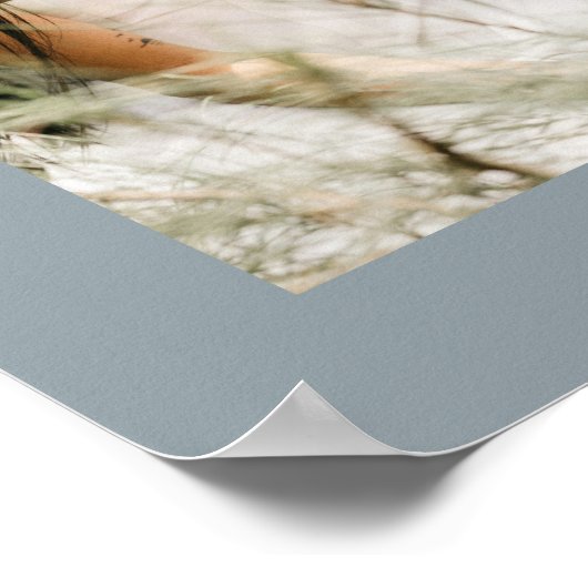 「私のすべてはあなたのすべてを愛している」写真コラージュポスター ポスター (角)