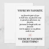 私のすべて:あらゆる場面のための心からのカード シーズンカード (正面/裏面)