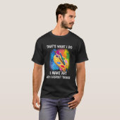 私のすることといえばものを作っては忘れること Tシャツ (正面フル)