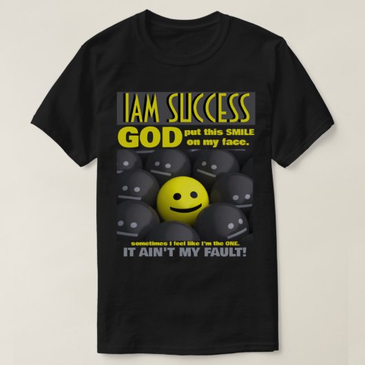 私のせいじゃない Tシャツ (デザイン正面)