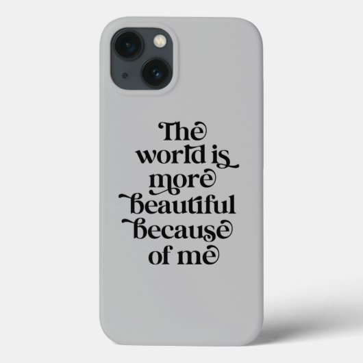 私のせいで世界はもっと美しい Case-Mate iPhoneケース (裏面)
