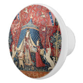 私のただひとつの望みは、貴方とユニコーンと、そして淑女 セラミックノブ (右)