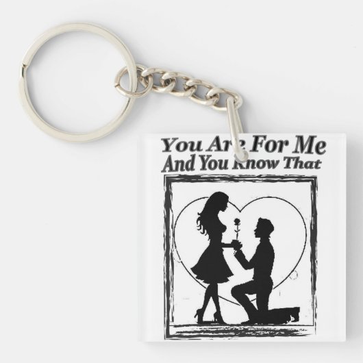 私のためです キーホルダー (正面)