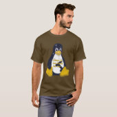 私のために堅いLINUX余りに Tシャツ (正面フル)