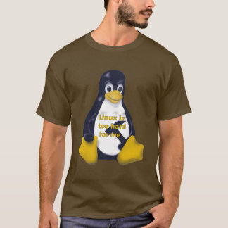 私のために堅いLINUX余りに Tシャツ