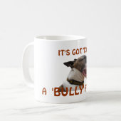 私のための'いじめっクラシックて'白いマグカップ コーヒーマグカップ (正面左)