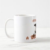 私のための'いじめっクラシックて'白いマグカップ コーヒーマグカップ (左)