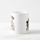 私のためのコーヒー私は私が死んだレトロのとき眠ります コーヒーマグカップ (中央)