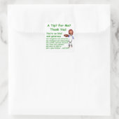 私のためのヒント – tip jarシール スクエアシール (バッグ)