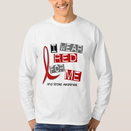 私のための打撃Iの衣服の赤37 Tシャツ (正面)