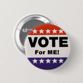私のための投票 缶バッジ (正面&裏面)