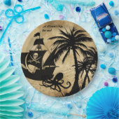 私のための海賊の生命海の船 ペーパープレート (パーティー)