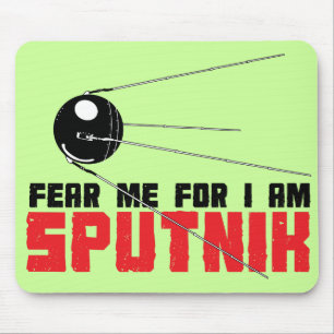 私のための私がSputnikのマウスパッドであることを恐れて下さい マウスパッド