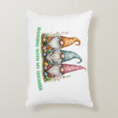 私のつるグノーミーアクセント枕と アクセントクッション (正面(垂直))