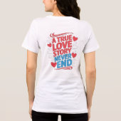 私のとっておきの恋人になって トライブレンドＴシャツ (裏面)