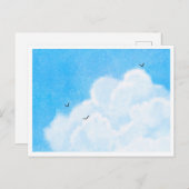 私のなんと素晴らしい日か ポストカード (正面/裏面)