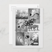 私のにんじん! シーズンポストカード (正面/裏面)