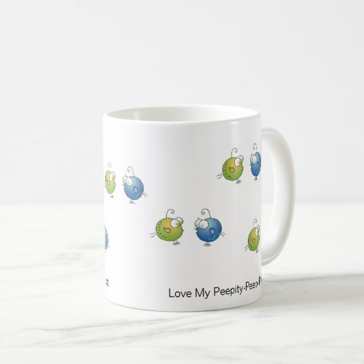 私ののぞき見を愛して下さい! 4月McCallumまでに(Peepity)襲って下さい コーヒーマグカップ (正面右)