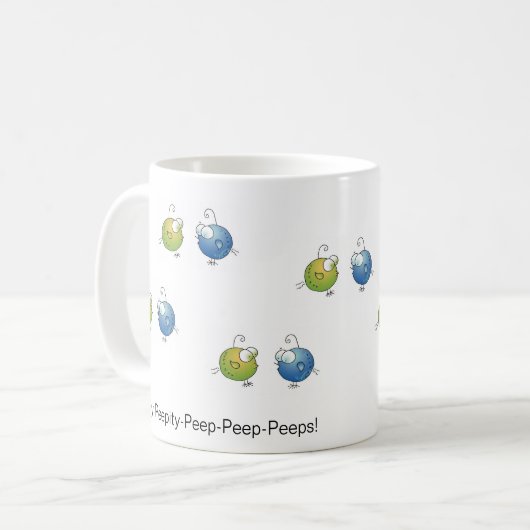 私ののぞき見を愛して下さい! 4月McCallumまでに(Peepity)襲って下さい コーヒーマグカップ (正面左)