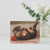 私ののどを鳴らす音fectのバレンタインがあって下さい! シーズンポストカード (スタンド正面)