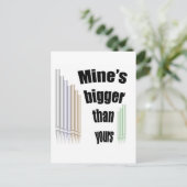 私のはがきより大きい ポストカード (スタンド正面)