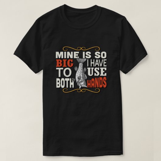 私のはとても大きい Tシャツ (デザイン正面)