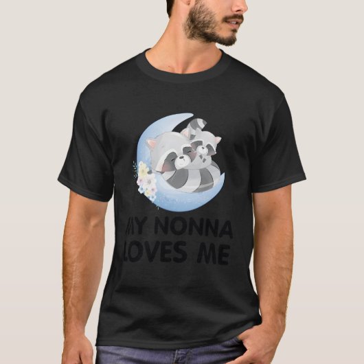 私のばあちゃんに愛されて孫息子・孫娘へ Tシャツ (正面)