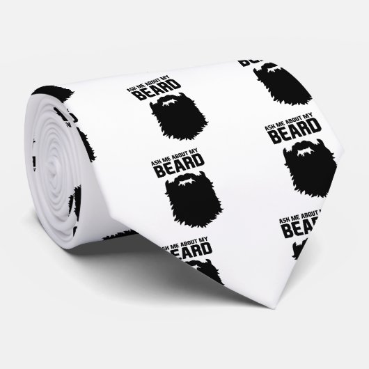 私のひげについて尋ねて下さい ネクタイ (ロール)