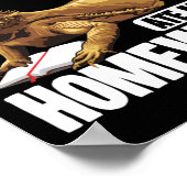 私のひげを生やしたドラゴンが食べ宿題を書き換えてしまって ポスター (角)