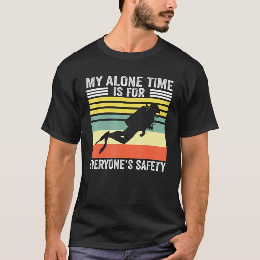 私のひとり時間はみんなの安全のため スク Tシャツ (正面)