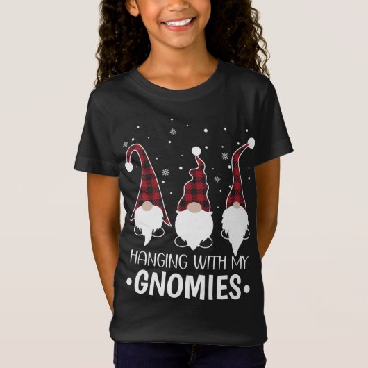 私のぶら下がったグノーミーサンタ格言クリスマスパハと Tシャツ (正面)