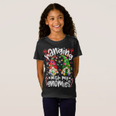 私のぶら下がったグノーミーサンタ格言クリスマスパハと Tシャツ (正面フル)