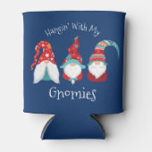 私のぶら下がったグノーミーズブルーおもしろいホリモダンデイ 缶クーラー (正面)