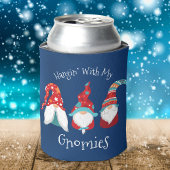 私のぶら下がったグノーミーズブルーおもしろいホリモダンデイ 缶クーラー