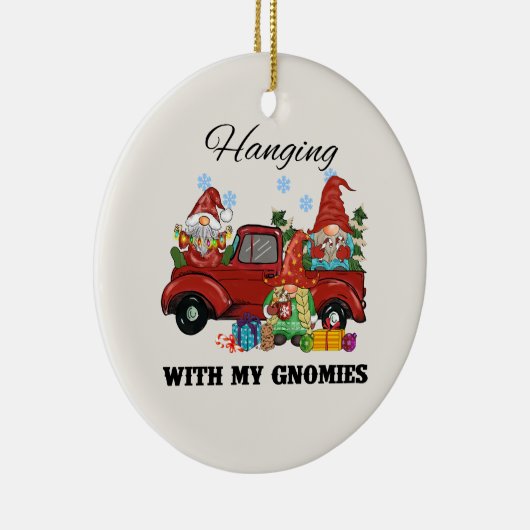 私のぶら下がったノミーと一緒に セラミックオーナメント (右)