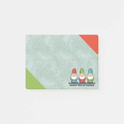 私のぶら下がったノミーと一緒に ポストイット (正面)