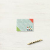 私のぶら下がったノミーと一緒に ポストイット (デスク上)