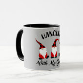 私のぶら下がったノミーと一緒に マグカップ (正面左)