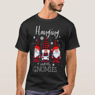 私のぶら下がったノミーズのクリスマスバッファローのプレイドGaと Tシャツ
