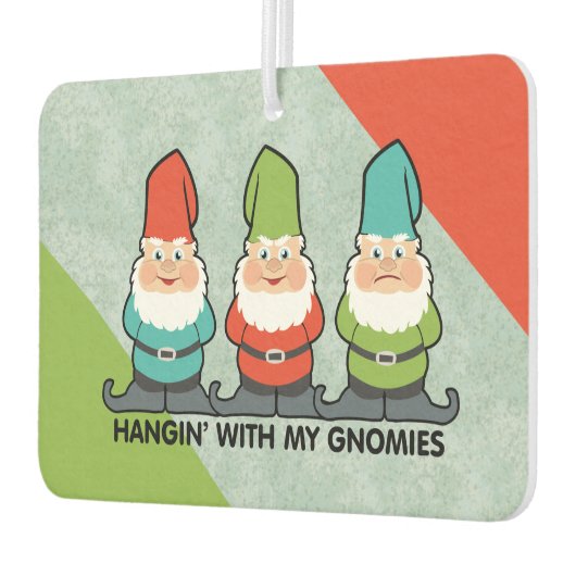 私のぶら下がったノミー家と カーエアーフレッシュナー (左)