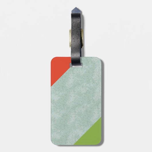 私のぶら下がったノミー家と ラゲッジタグ (裏面縦)