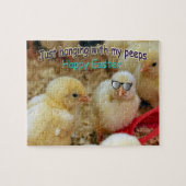 私のぶら下がったピープスだけで ジグソーパズル (横)