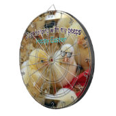 私のぶら下がったピープスだけで ダーツボード (正面右)