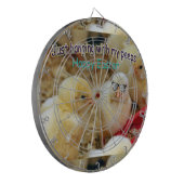 私のぶら下がったピープスだけで ダーツボード (正面左)