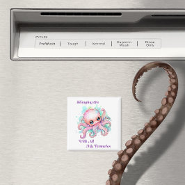 私のぶら下がった全ての触手が続く マグネット