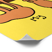 私のぶら下がった怠け者 ポスター (角)