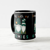 私のぶら下がった気力で マグカップ (正面左)