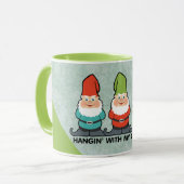 『私のぶら下がった祖母の家』 マグカップ (正面左)